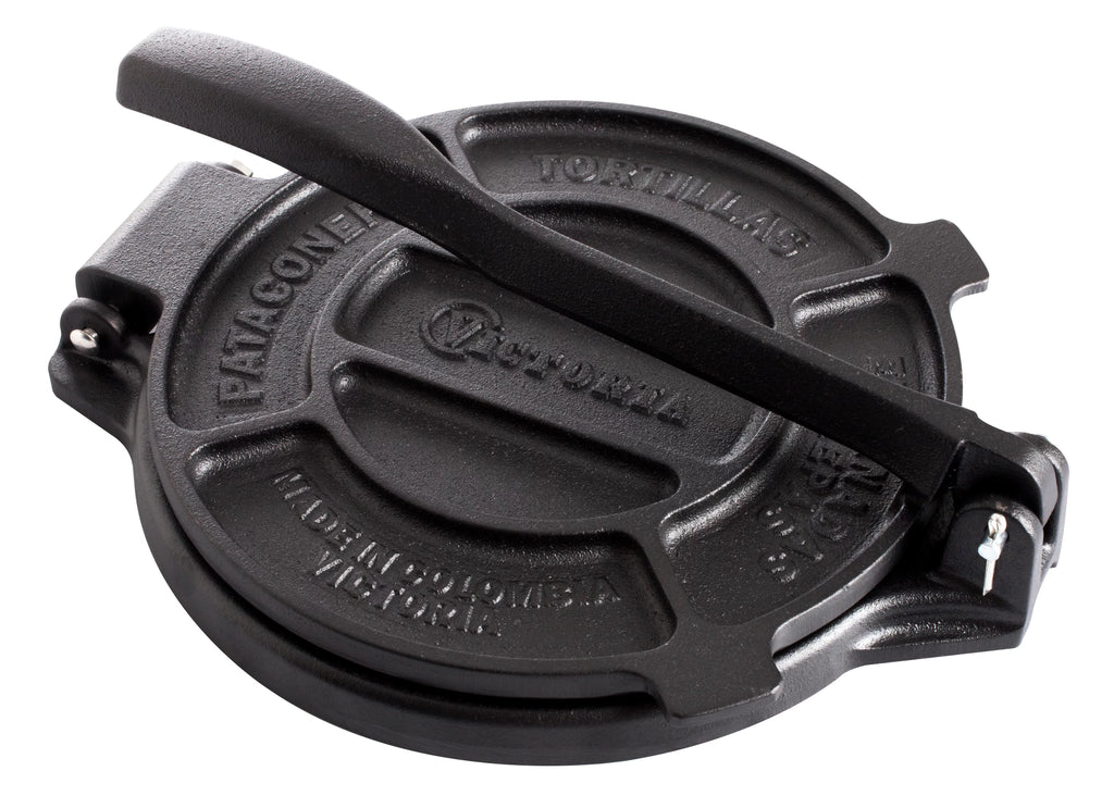 Black Cast Iron Tortilla Press 6.5 inch P62529
