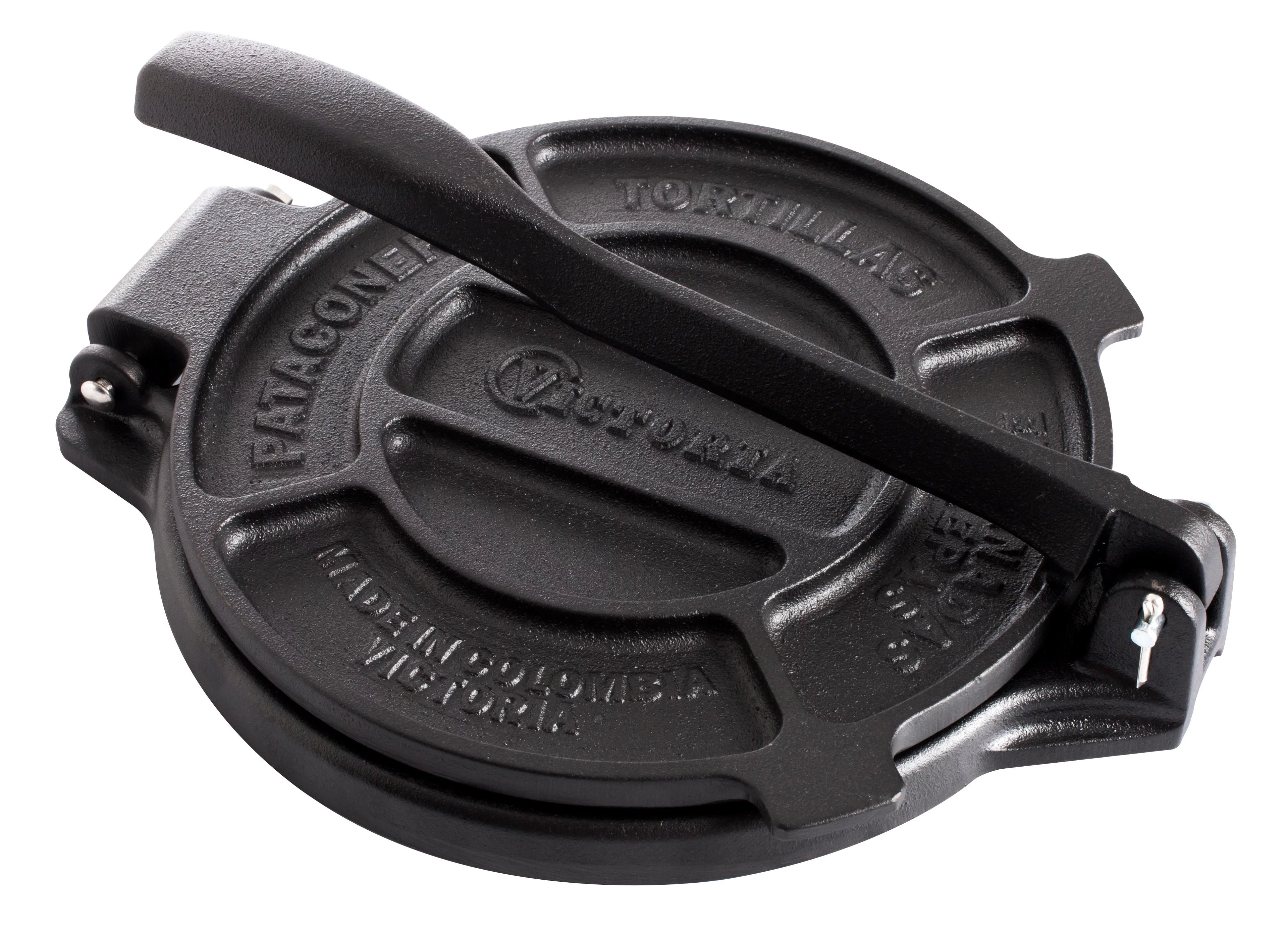 Black Cast Iron Tortilla Press 6.5 inch P62529