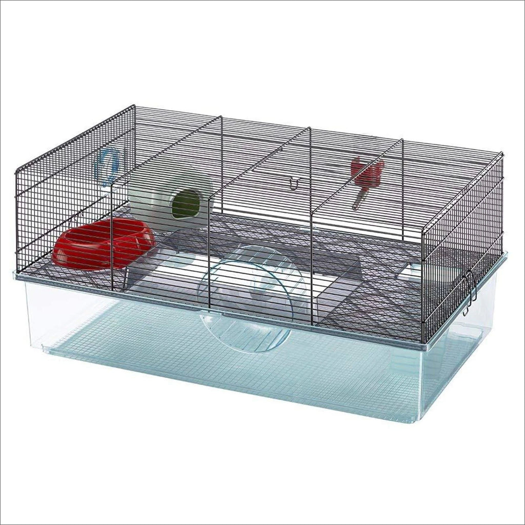 Black Hamster Cage D615