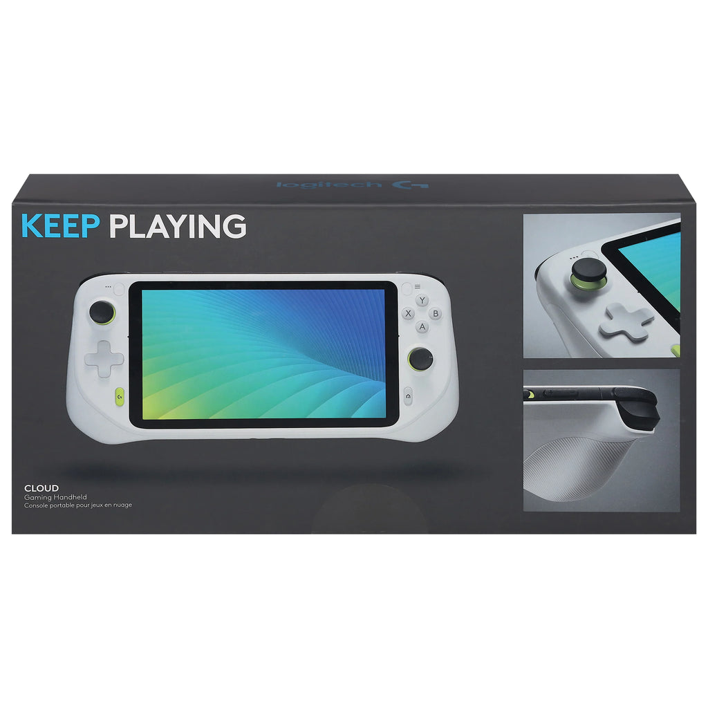 White Gaming Handheld Console C421