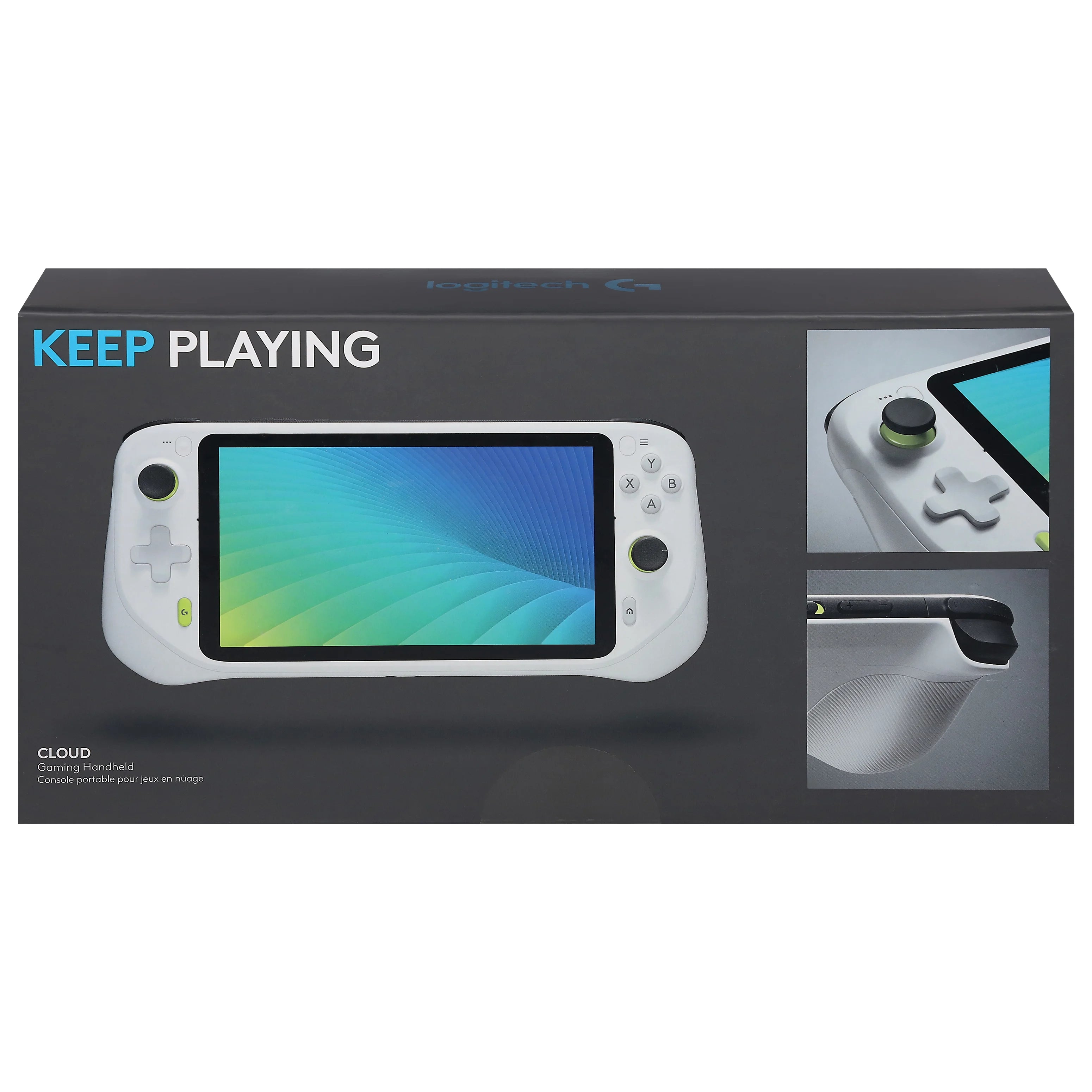 White Gaming Handheld Console C421