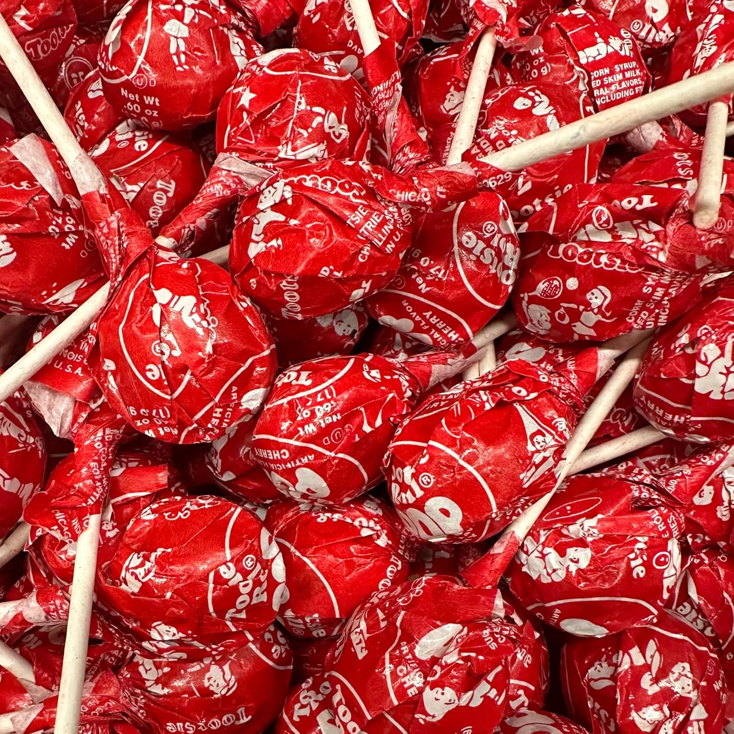 Cherry Tootsie Roll Pops Bulk 100 Count E248
