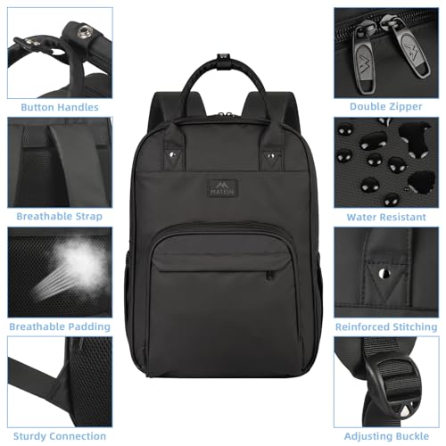 Waterproof Padded Medical Nursing Laptop Backpack with Removable Organizer E2389