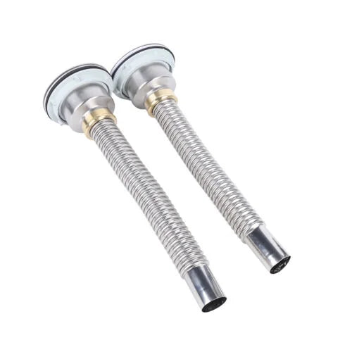 Silver Flexible Double Bowl Drain Hose E864440