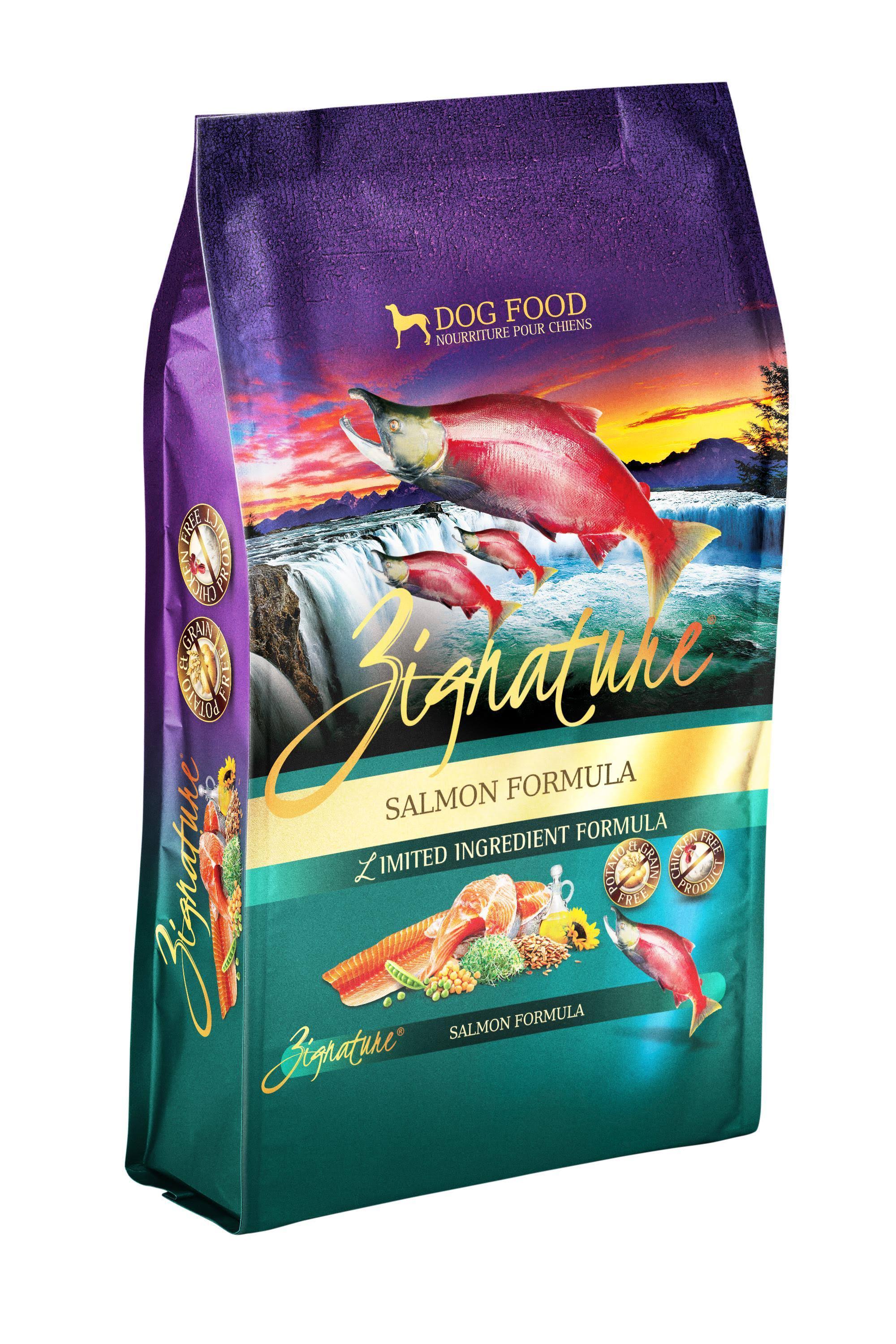 Limited Ingredient Salmon Formula Dry Dog Food 27-lb I20389