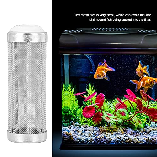 5PCS Stainless Steel Aquarium Filter Guard Net W487