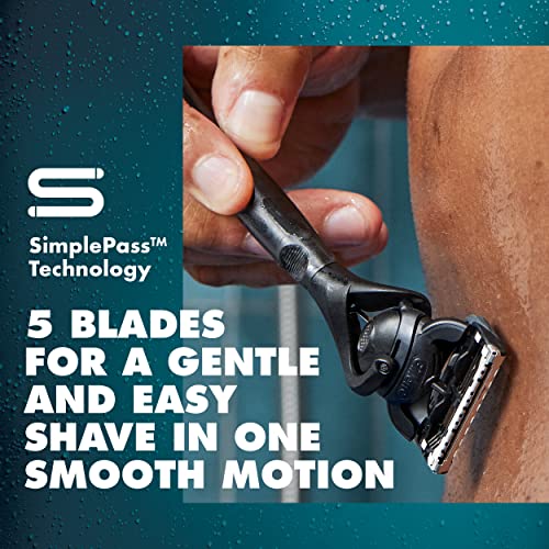 4 Razor Blade Refills with 2x Lubrication Z956
