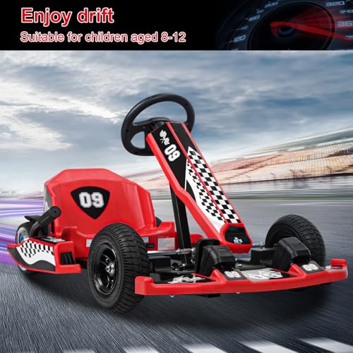 Black Electric Drift Kart P8159