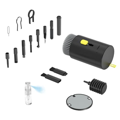 20 in 1 Keyboard Cleaner Kit with Retractable Big Brush and 2.5ml Mist Spray A28199