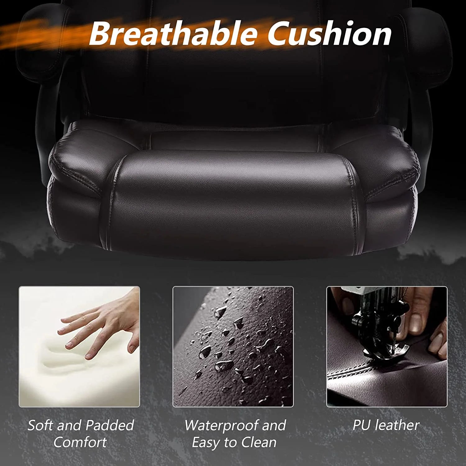 Heavy Duty High Back Office Chair with Tilt Lock G687
