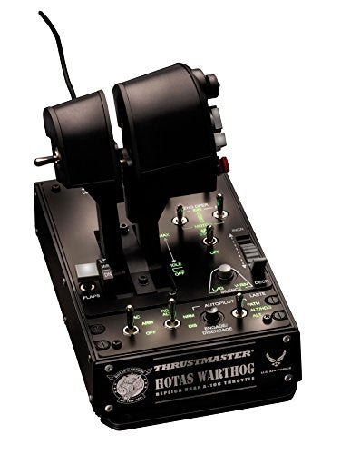 HOTAS Warthog Flight Stick TQS Mission Pack TPR Pedals O26752