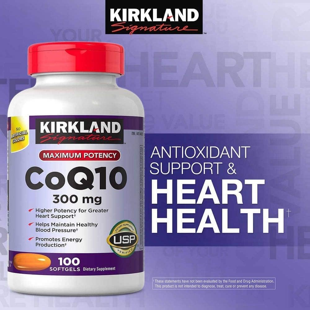 300 mg CoQ10 100 Softgels (Pack of 2) T39377