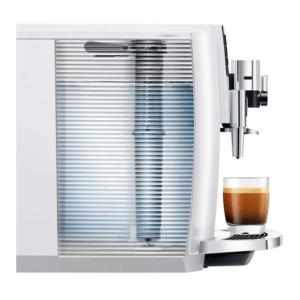 Piano White Automatic Espresso Machine with Glass Milk Container L13907