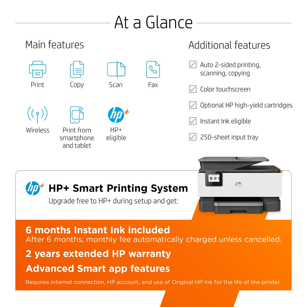 HP Officejet Pro 9015e Inkjet Multifunction Printer P464932