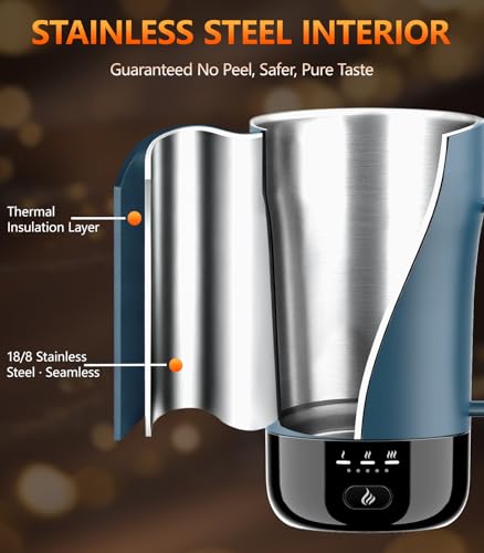 14oz Rechargeable Temperature Control Coffee Mug Z98748