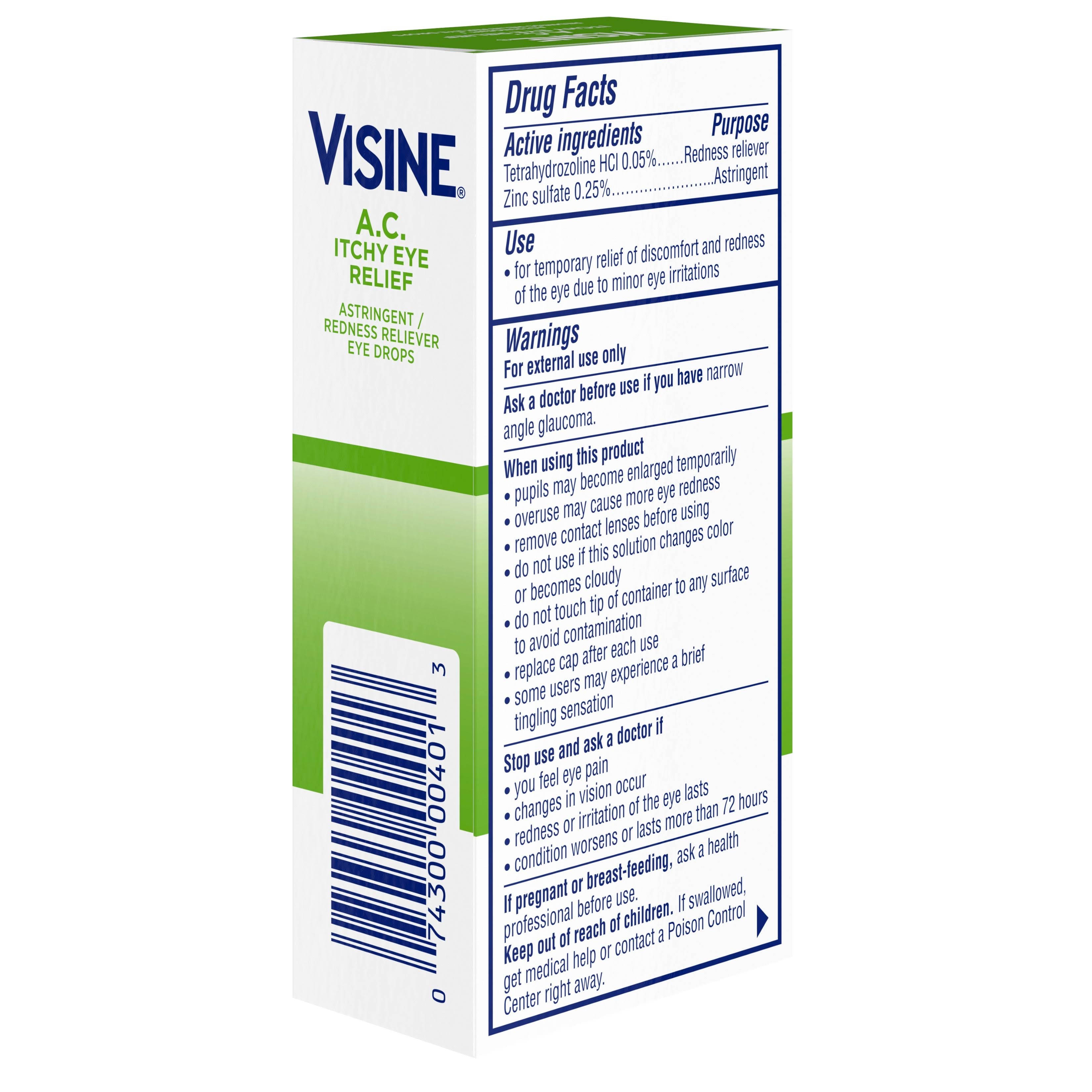 0.5 fl oz Itchy Eye Relief G8537