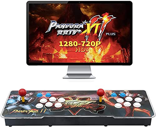 30000 Games Arcade Game Console, 3D Double Stick, 4 Players Online Game A28683