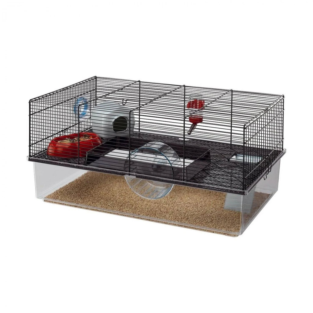 Black Hamster Cage D615