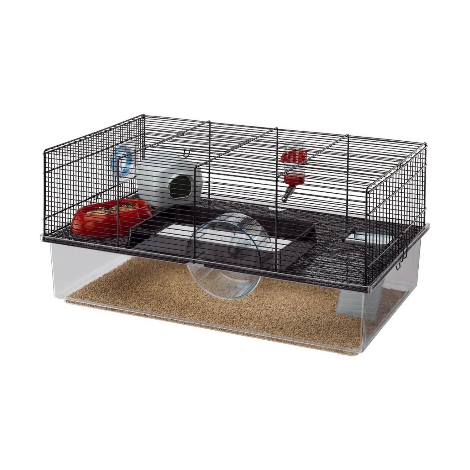 Black Hamster Cage D615