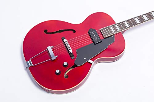 Red Hollow Body Electric Guitar R326043