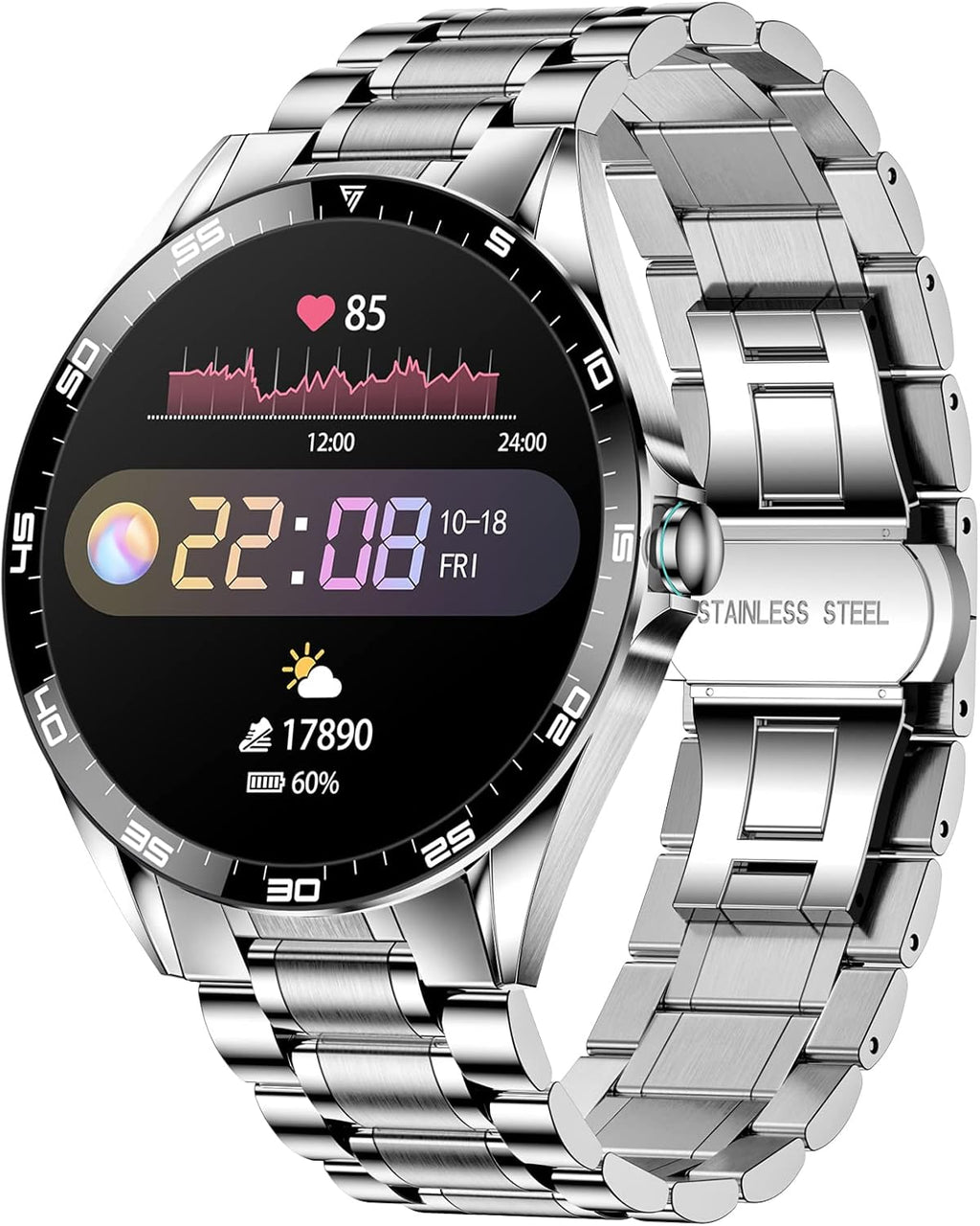 Smartwatch with Heart Rate Sleep Monitor N4148