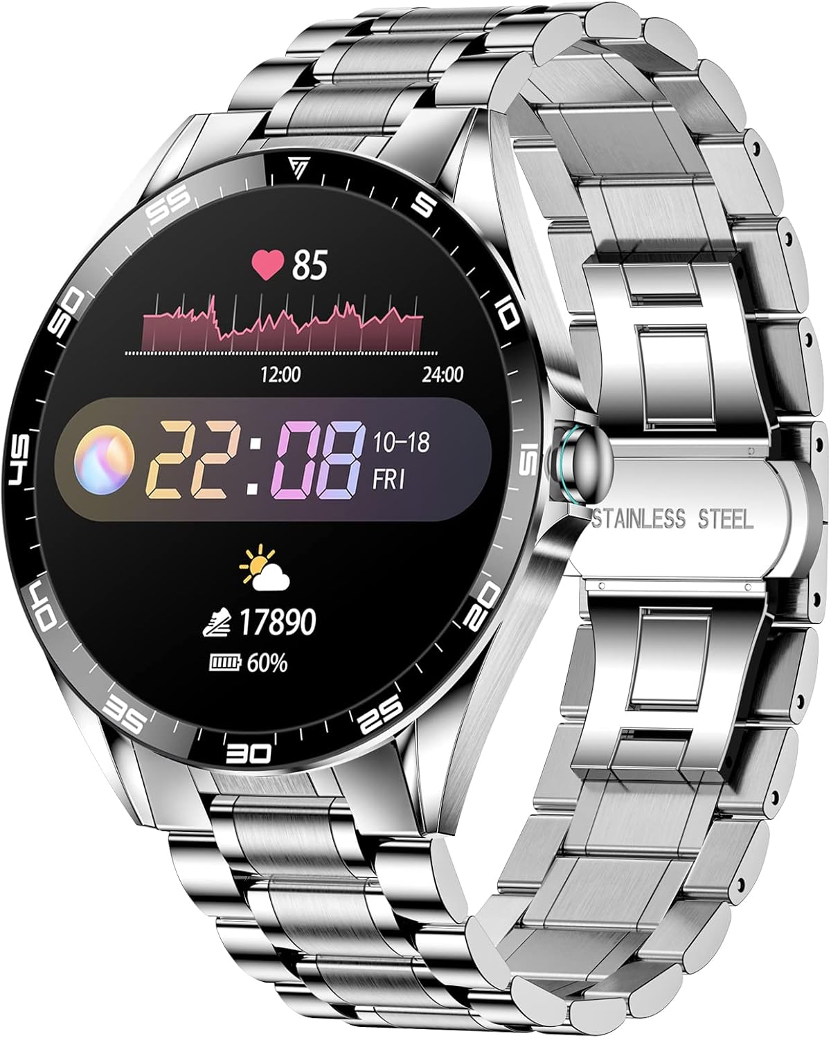 Smartwatch with Heart Rate Sleep Monitor N4148