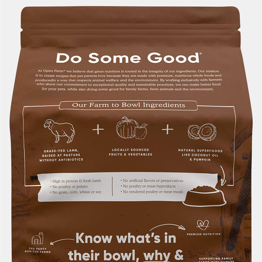 Grain Free Pasture Raised Lamb Dry Cat Food T97897