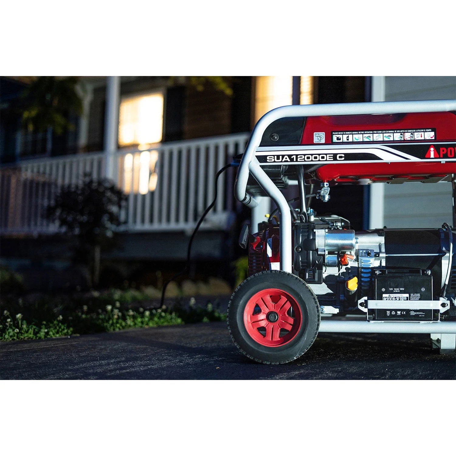 12000 Watt Portable Gas Powered Generator L700