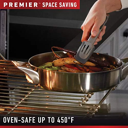 10-Piece Stainless Steel Cookware Set Y316926
