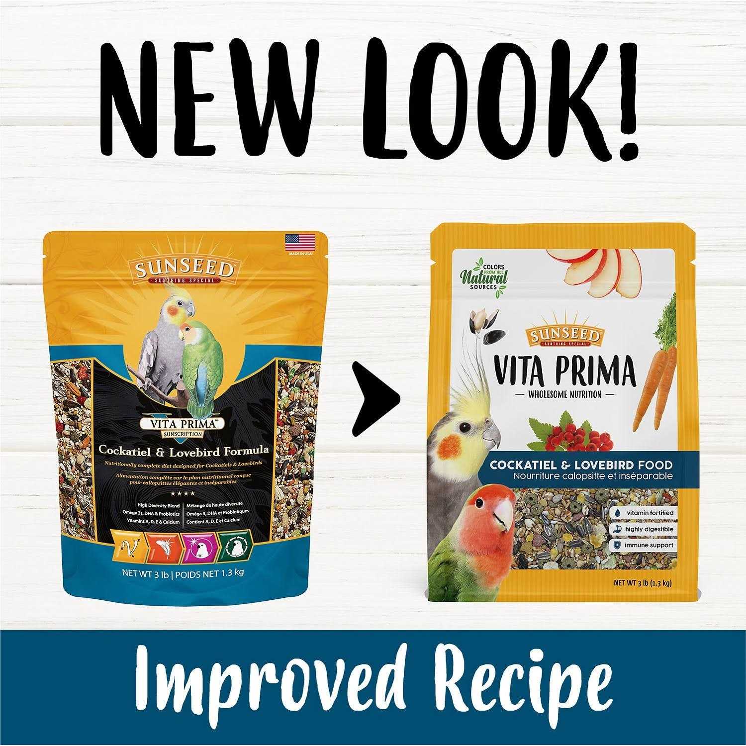 Cockatiel & Lovebird Food V61202