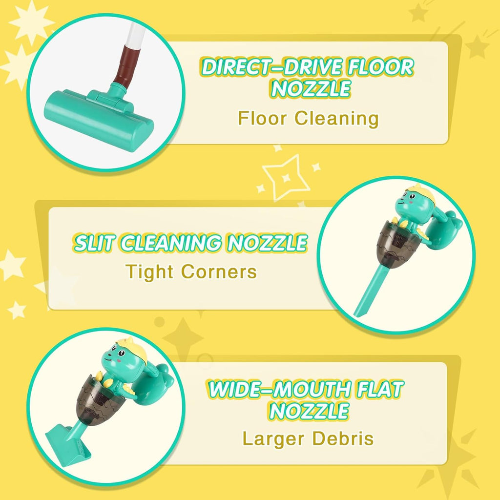 Toy Vacuum Cleaner Set with Light & Music X154