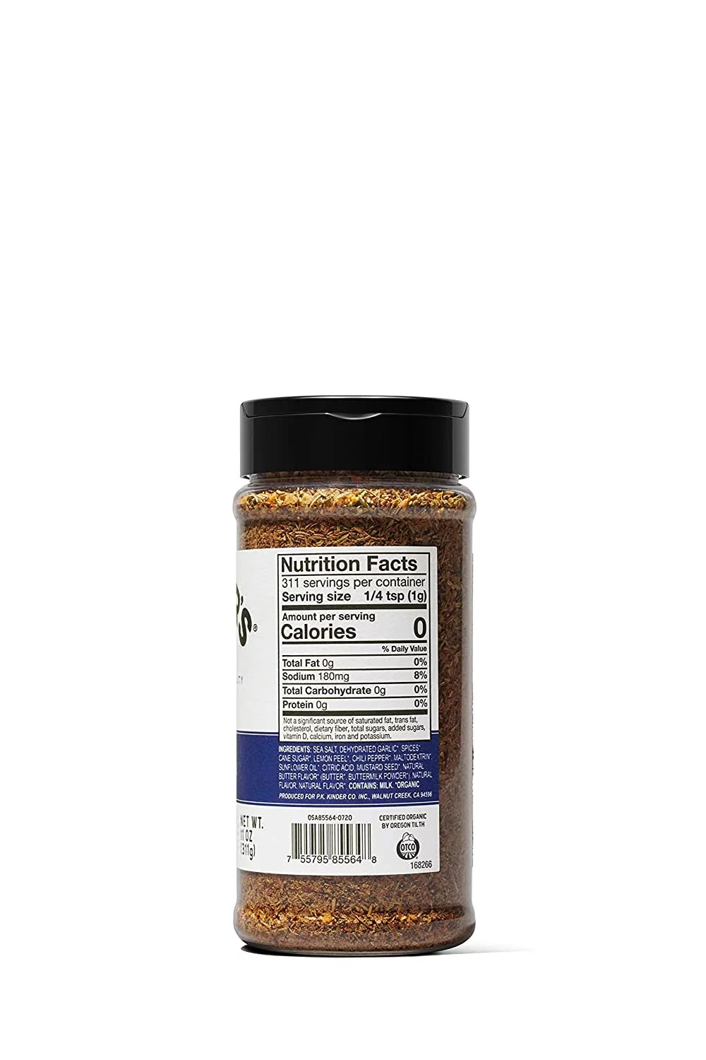 Organic Prime Rib Rub 11 oz. K875751