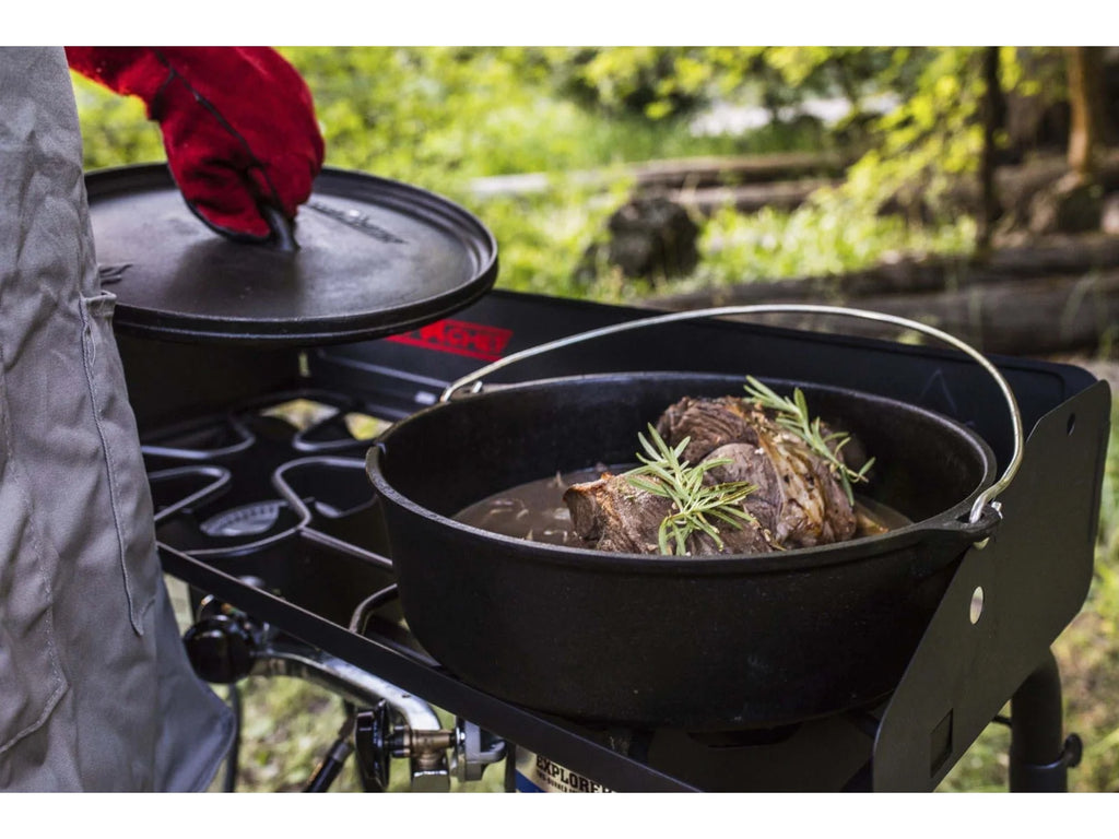 14" Seasoned Cast Iron Dutch Oven F120
