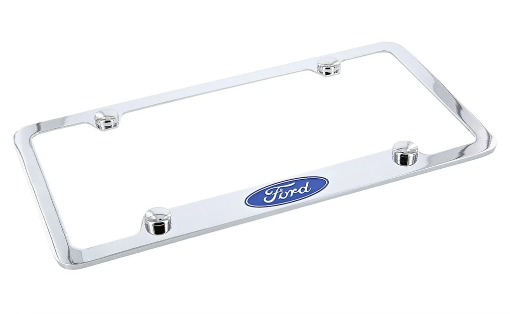 Chrome License Plate Frame F35739