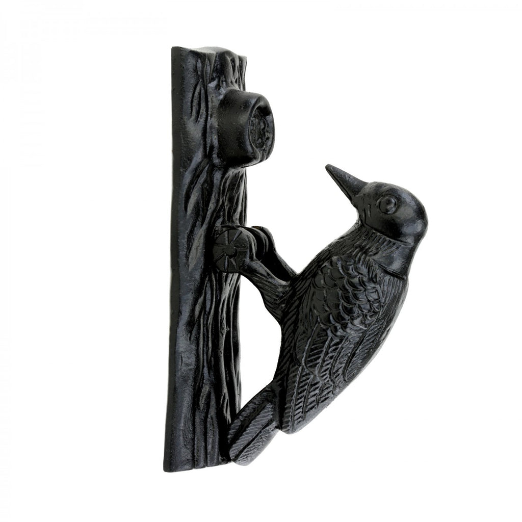 Black Cast Iron Door Knocker, 6.5in High Q29528