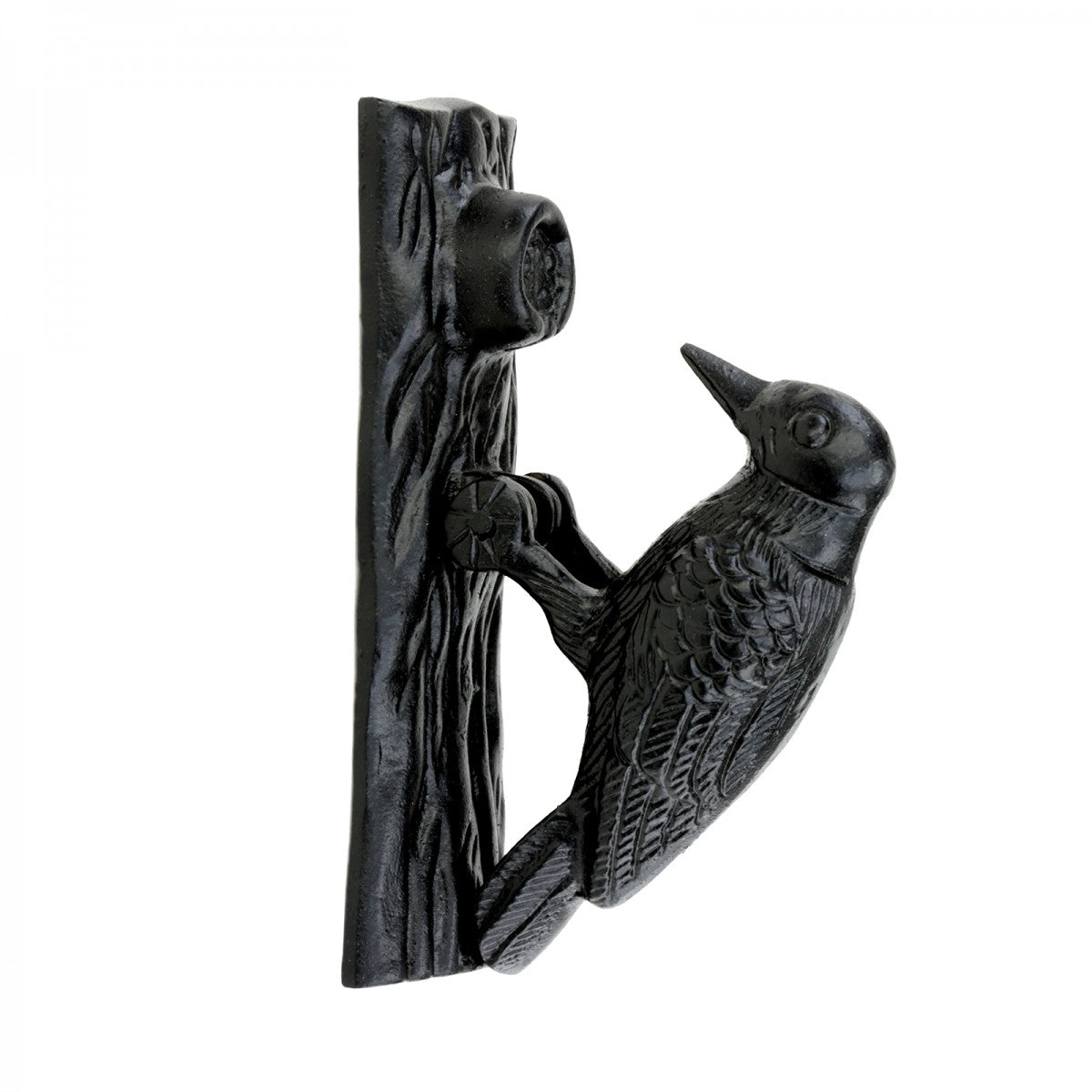 Black Cast Iron Door Knocker, 6.5in High Q29528