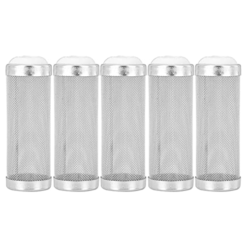 5PCS Stainless Steel Aquarium Filter Guard Net W487