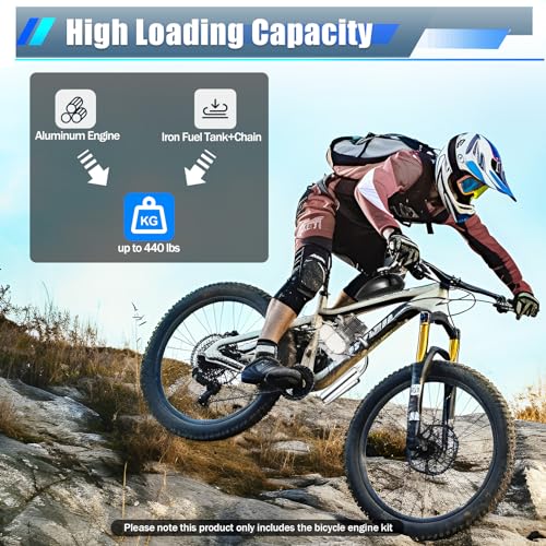 100cc 2 Stroke Gas Motorized Bicycle Conversion Kit A90289