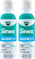5.0 fl oz x 2 Drug Free Saline Nasal Spray X203