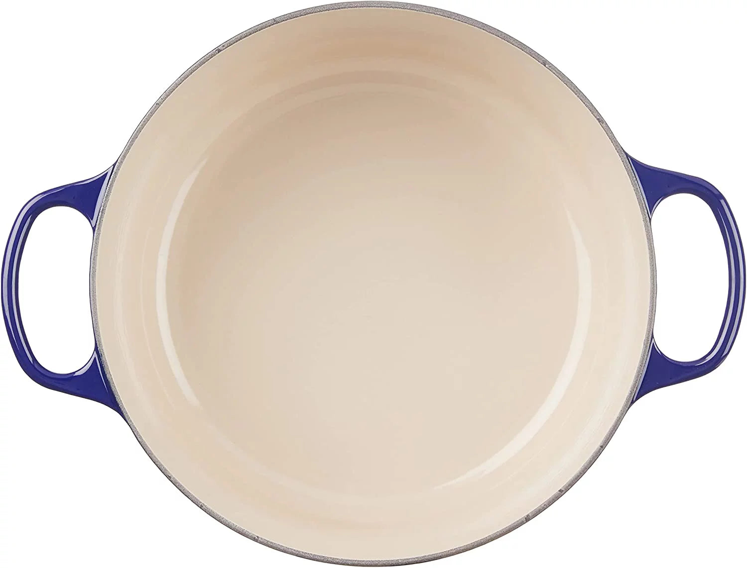 Enameled Cast Iron Round Dutch Oven, 7.25 qt., Indigo J55320