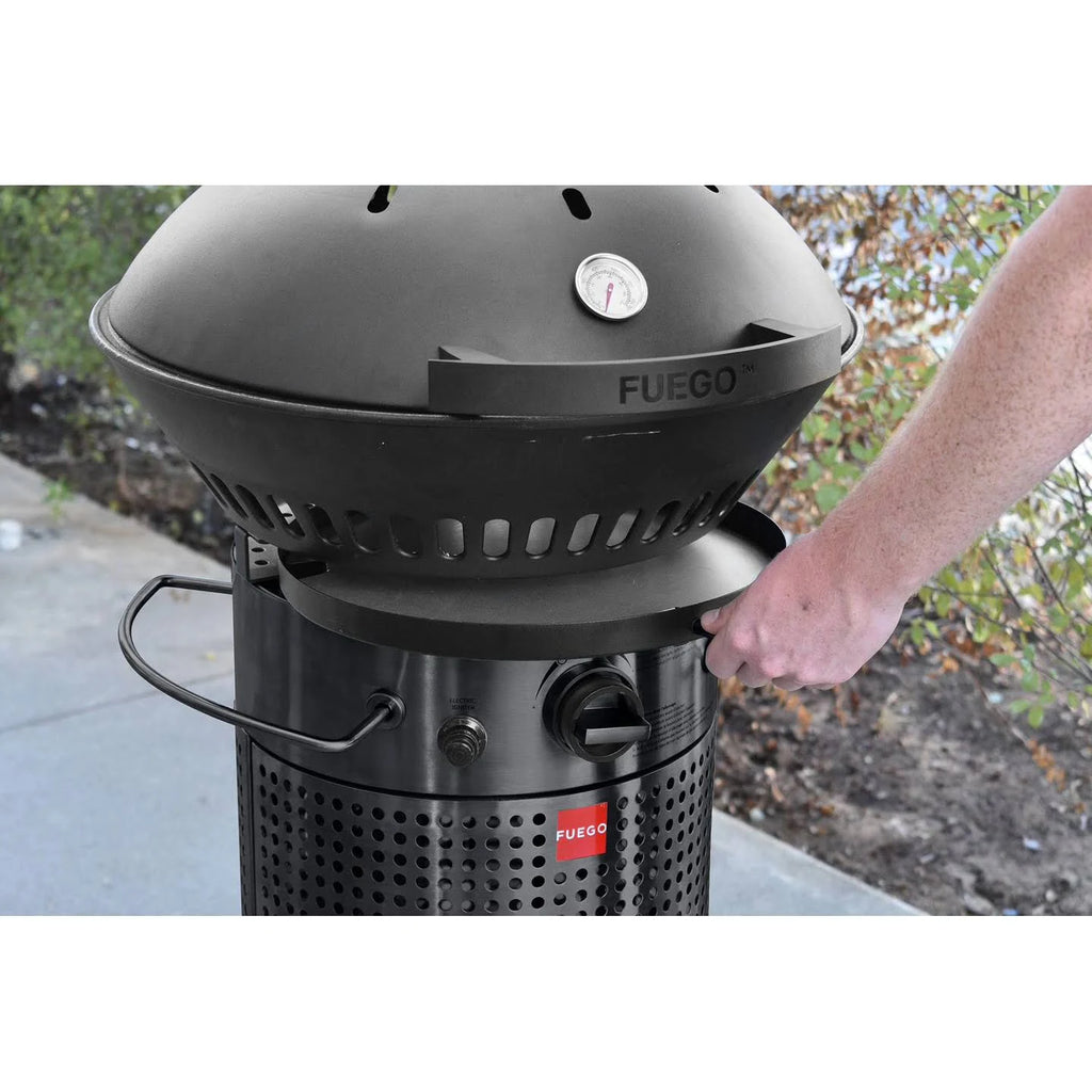 Dark Gray Propane Gas Grill S2281