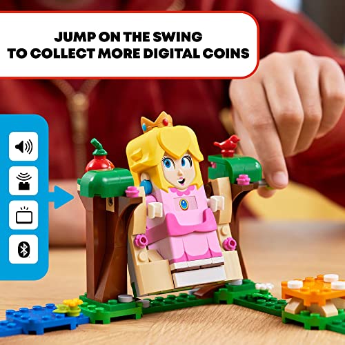 LEGO Super Mario Adventures with Peach Starter Course, Buildable Game, Toy with Interactive Figure, Yellow Toad & Lemmy, 71403 Y902942