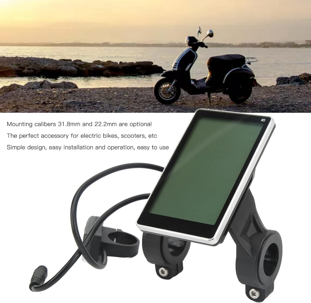 Electric Bike Display M5 LCD 24v 36v 48v 60v F5807