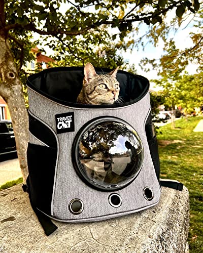 Airline Approved Cat Carrier Backpack with Space Capsule Bubble E566