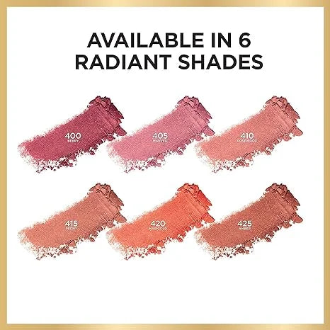 Amber Radiant Satin Blush with Camellia Oil H6466