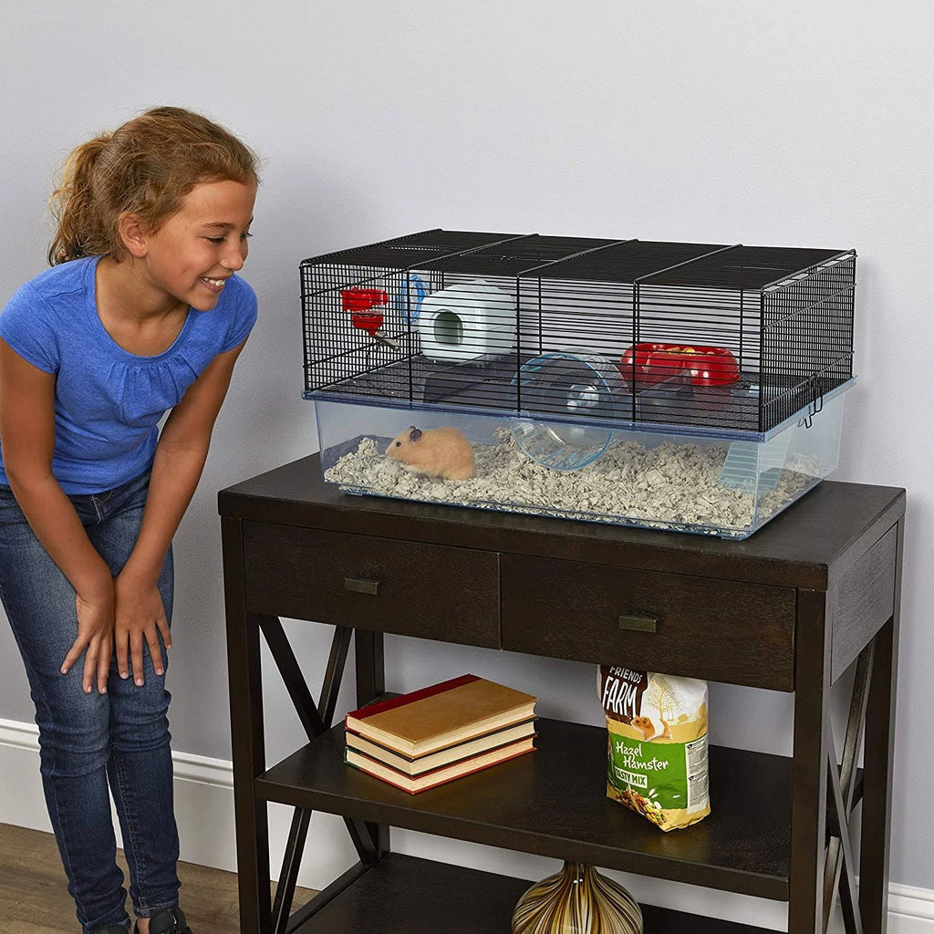 Black Hamster Cage D615
