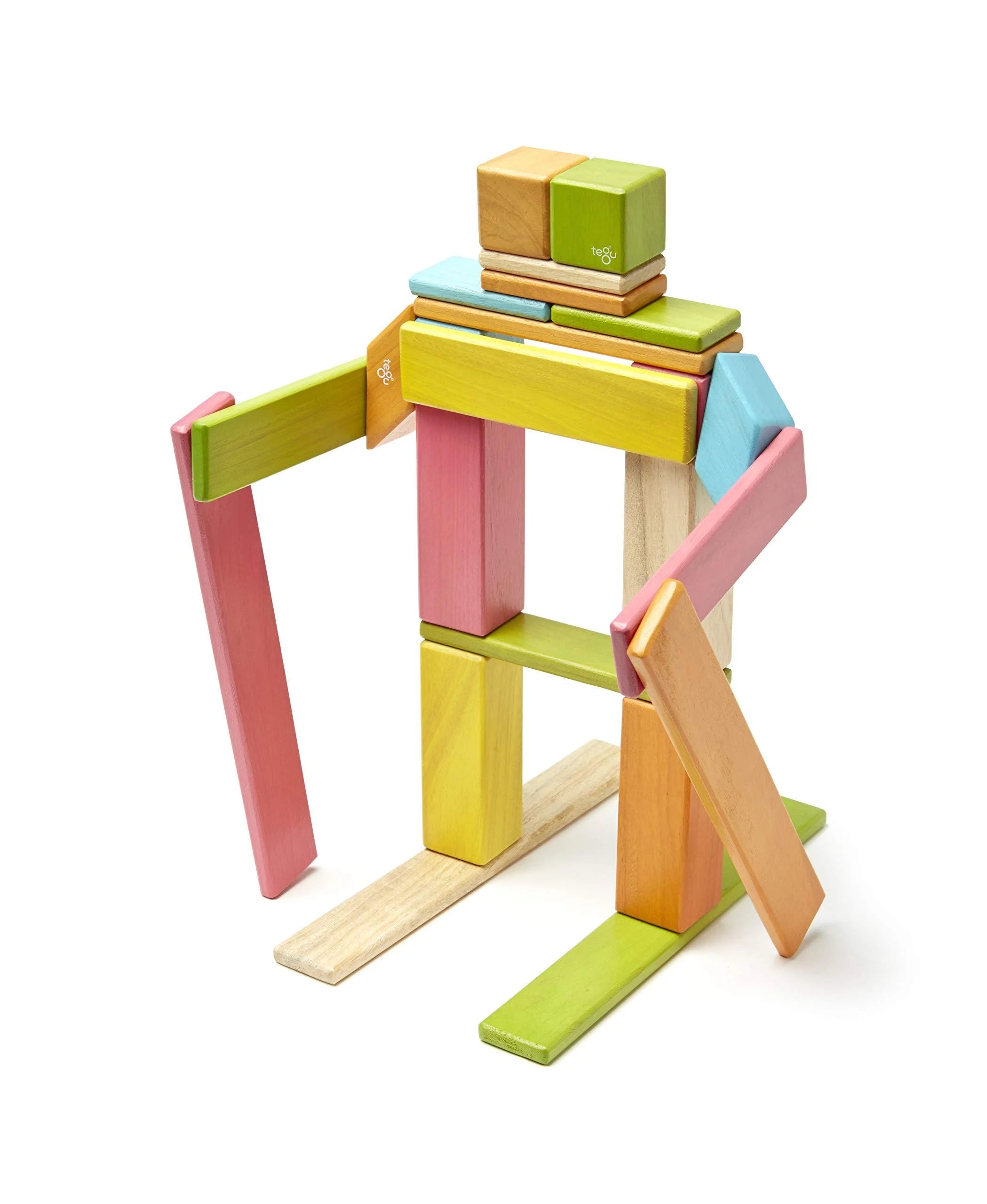 24 Piece Magnetic Wooden Block Set F823941