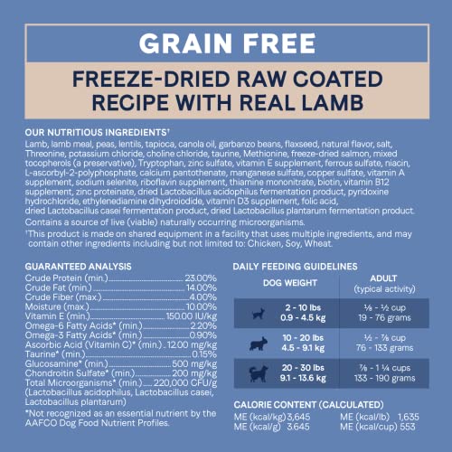 Freeze-Dried Raw Coated Dog Dry 10 lbs. Q55114