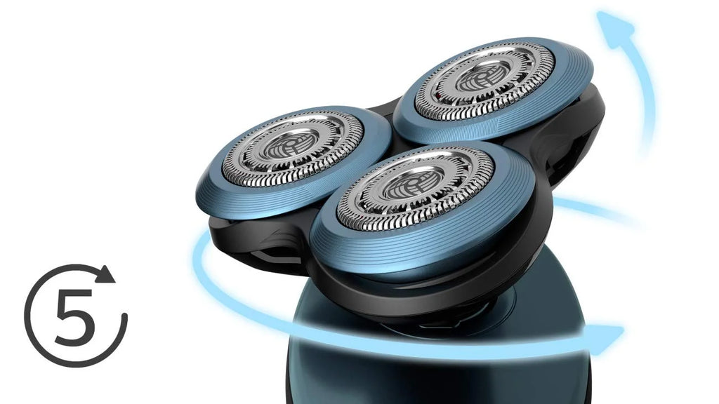 Cordless Mens Shaver with MultiFlex Heads and Charging Base I377