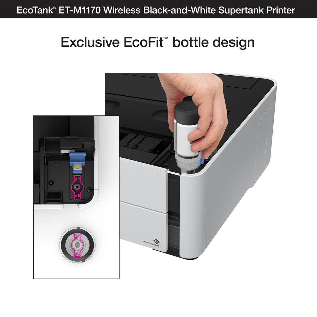 EcoTank ET-M1170 Wireless Monochrome Supertank Printer X847
